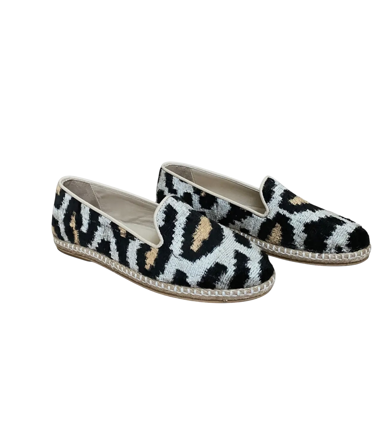 Silk Velvet Ikat Espadrille