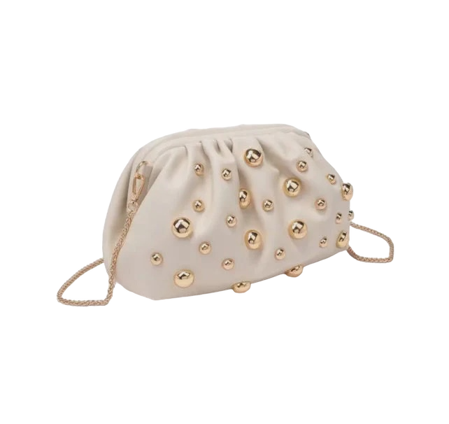 Callie Studded Clutch