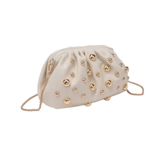 Callie Studded Clutch