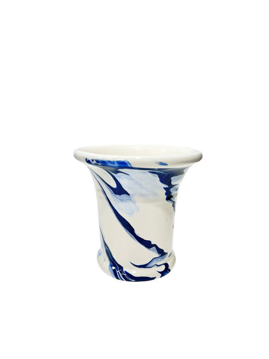 Small Marble Cache Pot