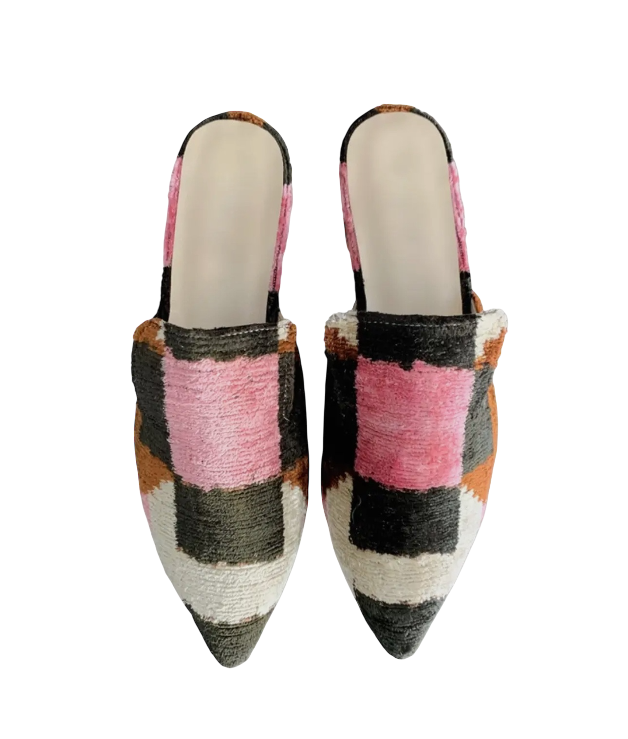 Silk Velvet Slides