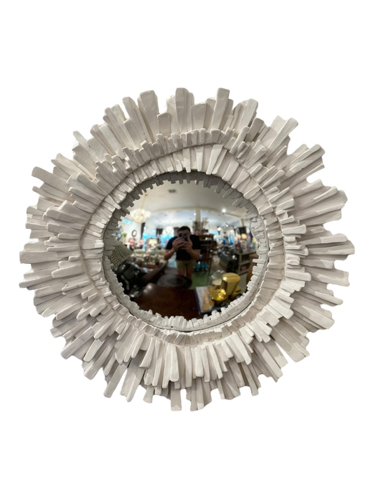 French Plaster Mirror - Elios