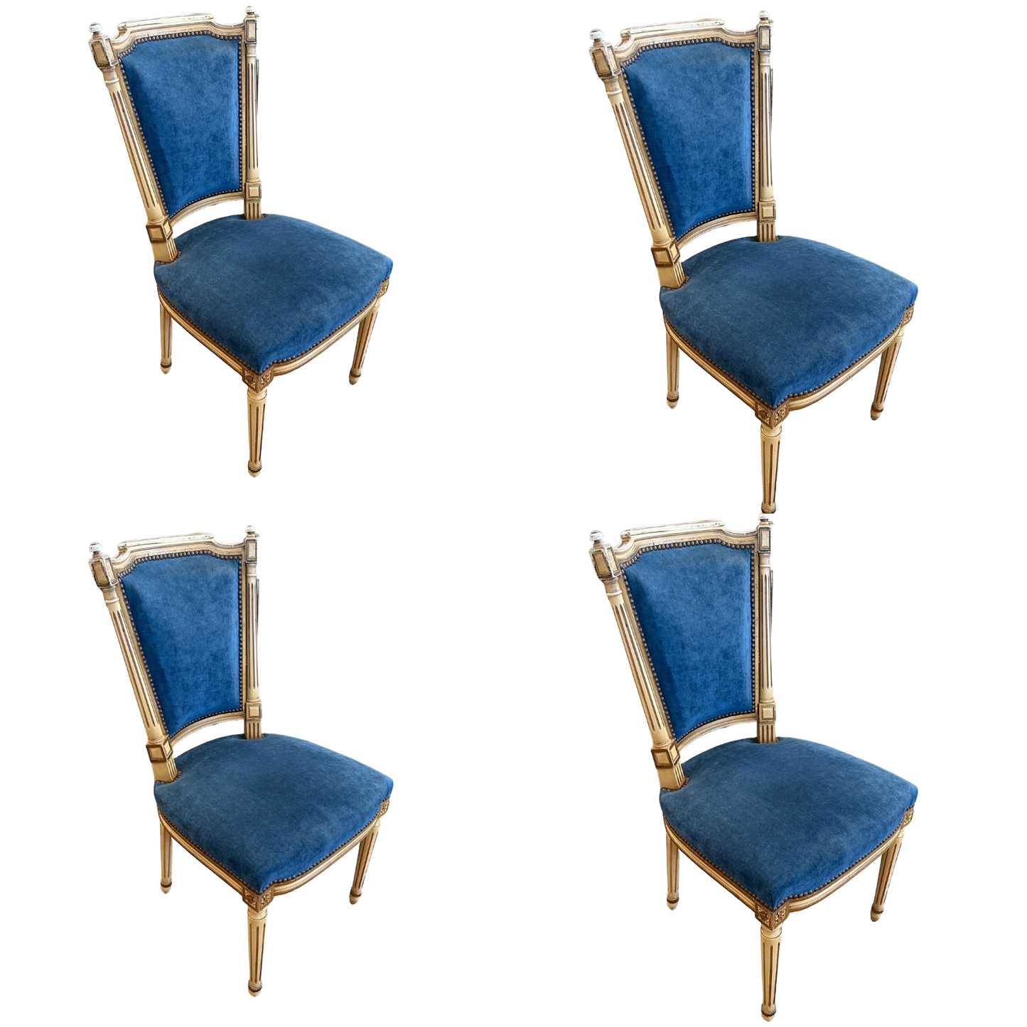 Set of 4 Louis XVI Dining Chairs