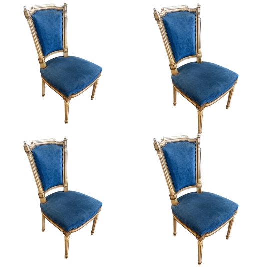 Set of 4 Louis XVI Dining Chairs