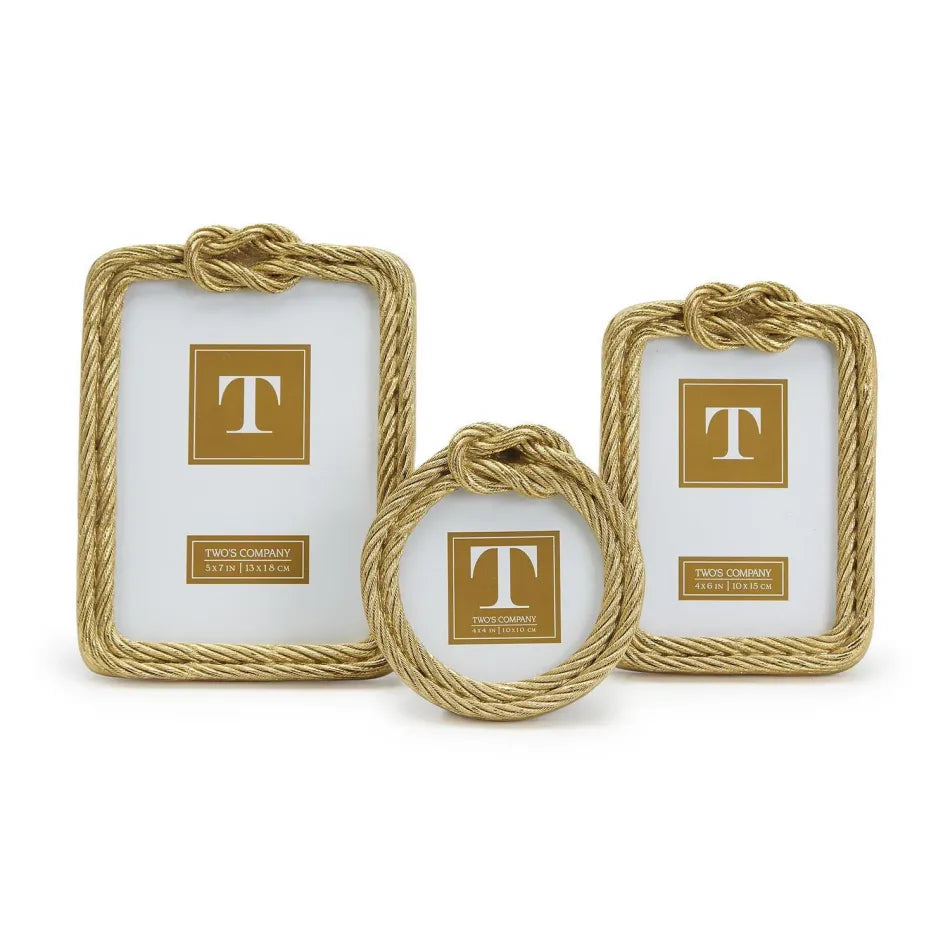 Gold Threads Photo Frames