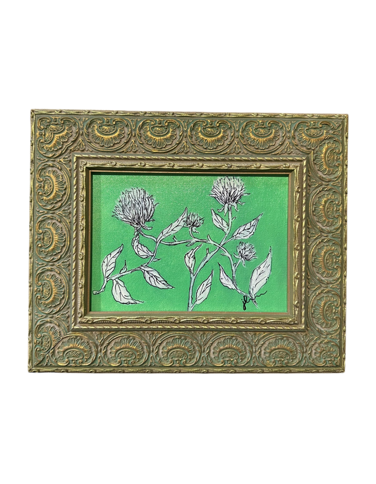 Jenn Leverett Art - Thistle