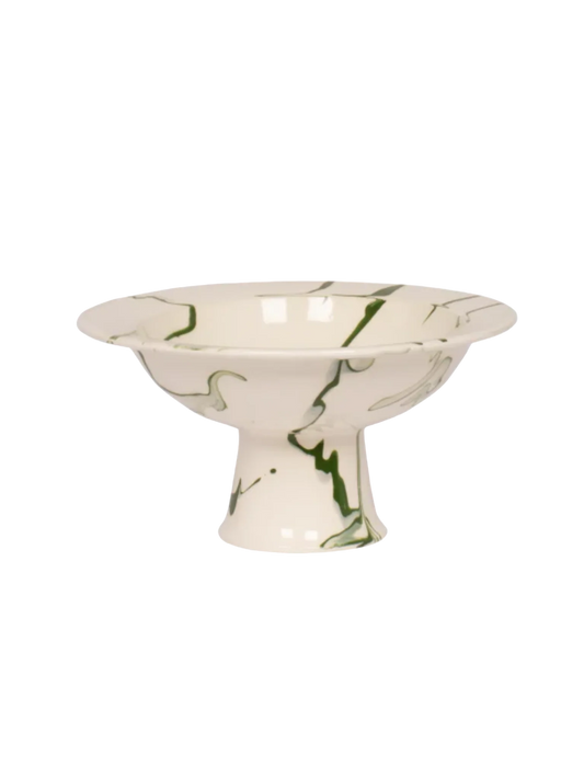 Marble Pedestal Bowl