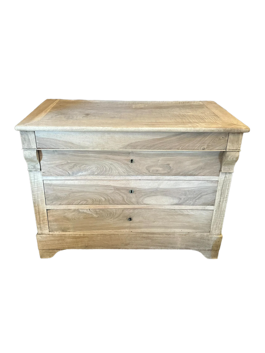 Antique Bleached Empire Style Chest