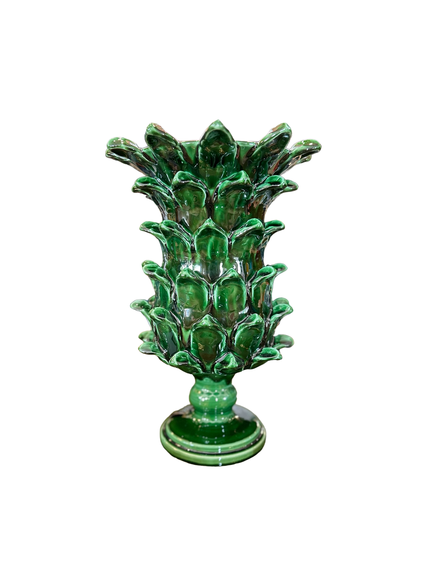 Jean Roger Large Artichoke Vase