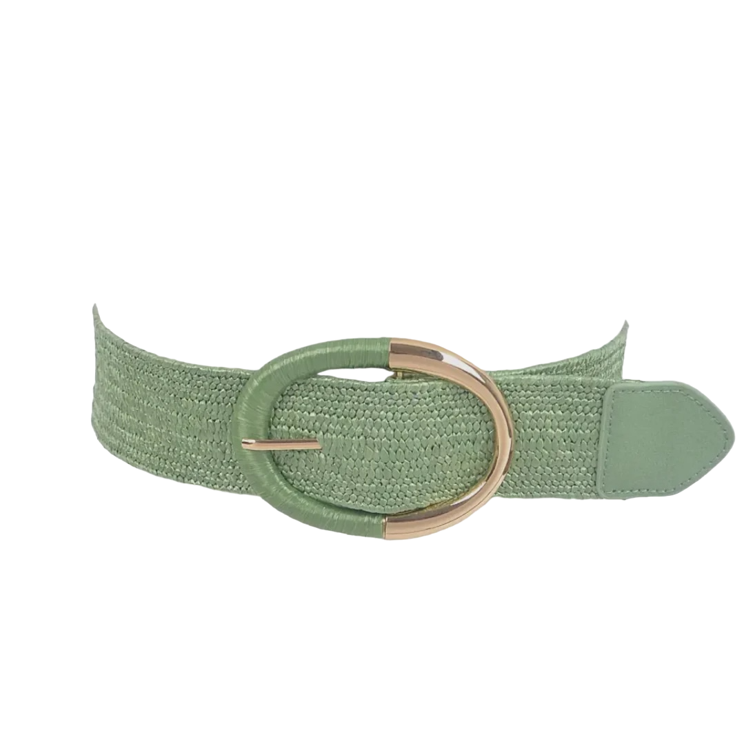 Green Stretch Belt