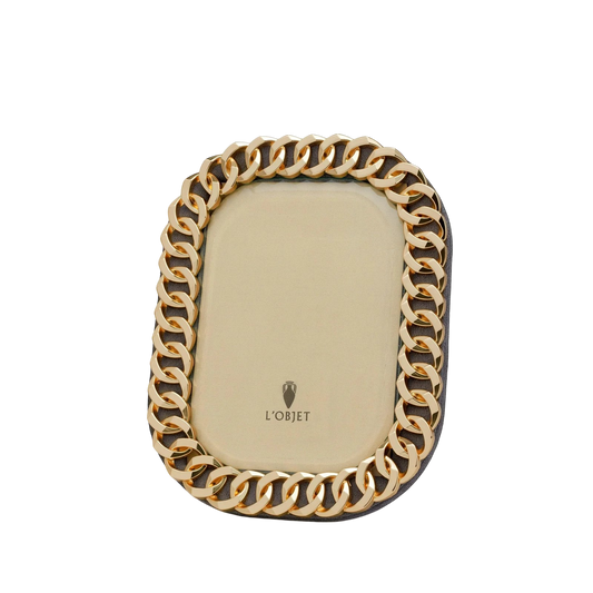 Cuban Link Frame - Gold