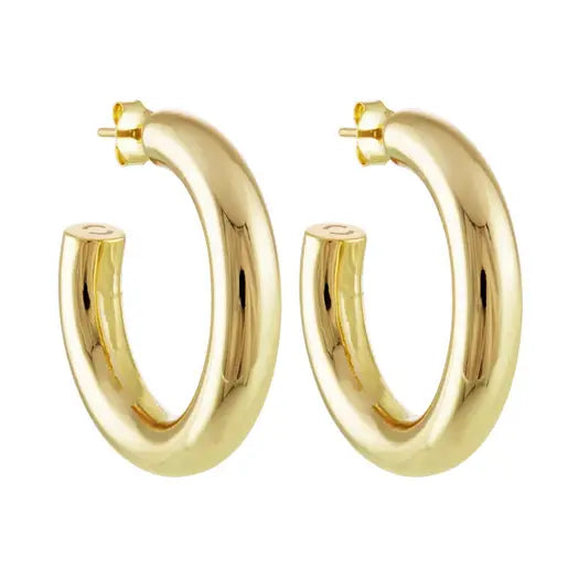 Gold Hoop Earrings