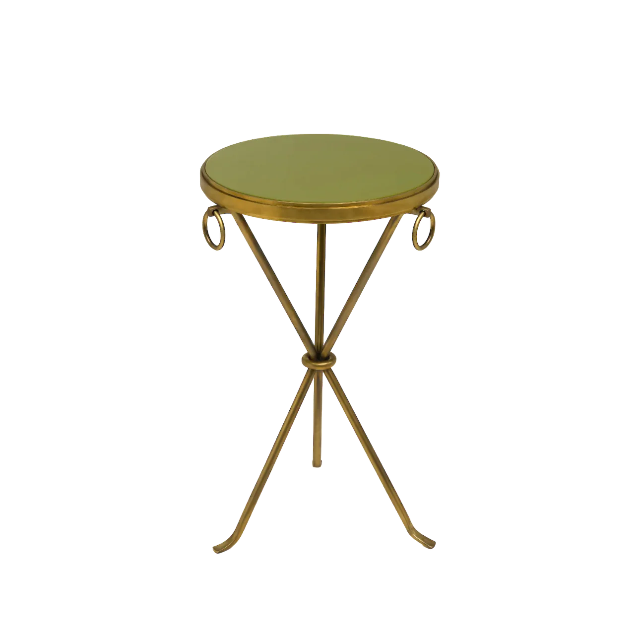 Lacquer Drinks Table - Green