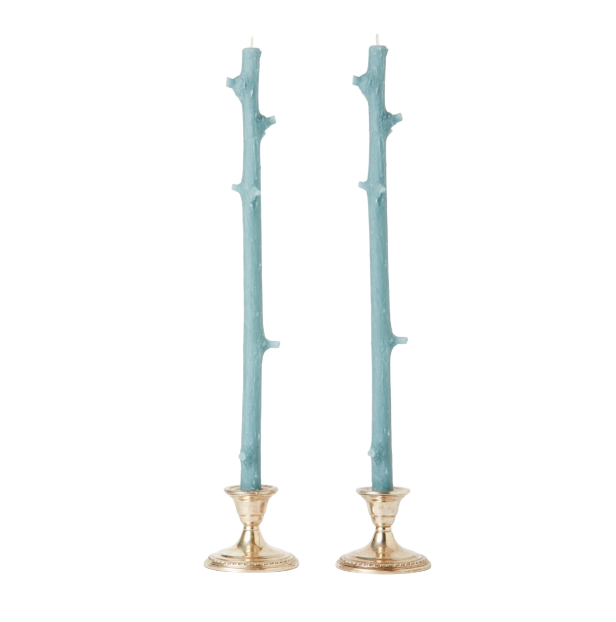 Hemlock Stick Candles Pair