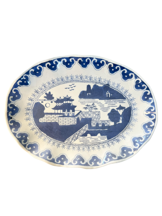 Blue & White Serving Platter