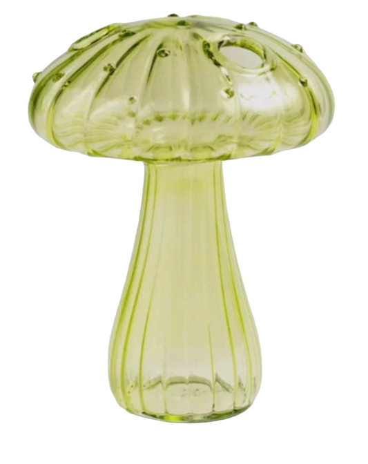 Mini Glass Mushroom Bud Vases