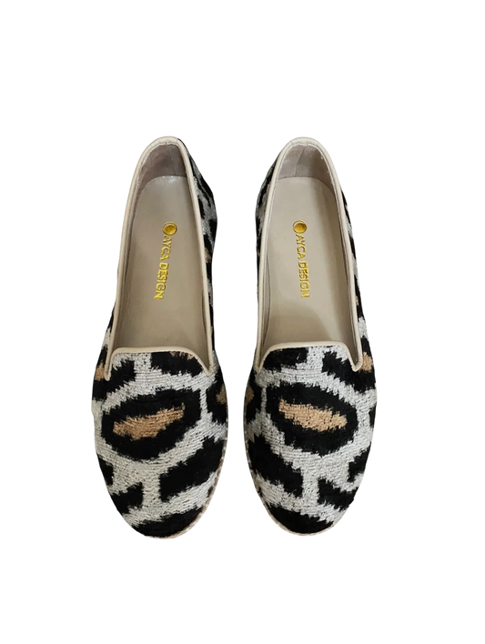 Silk Velvet Ikat Espadrille