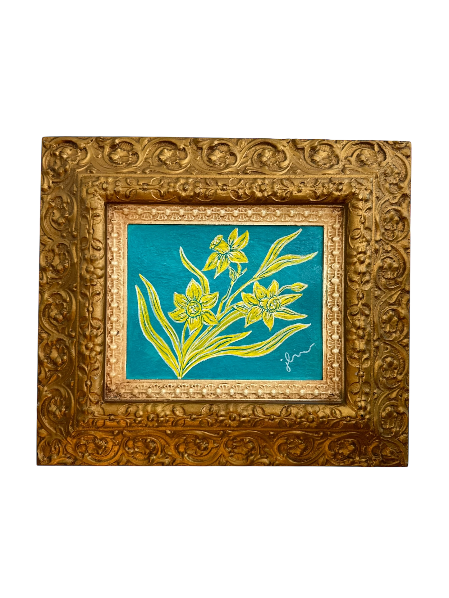 Jenn Leverett Art - Daffodils