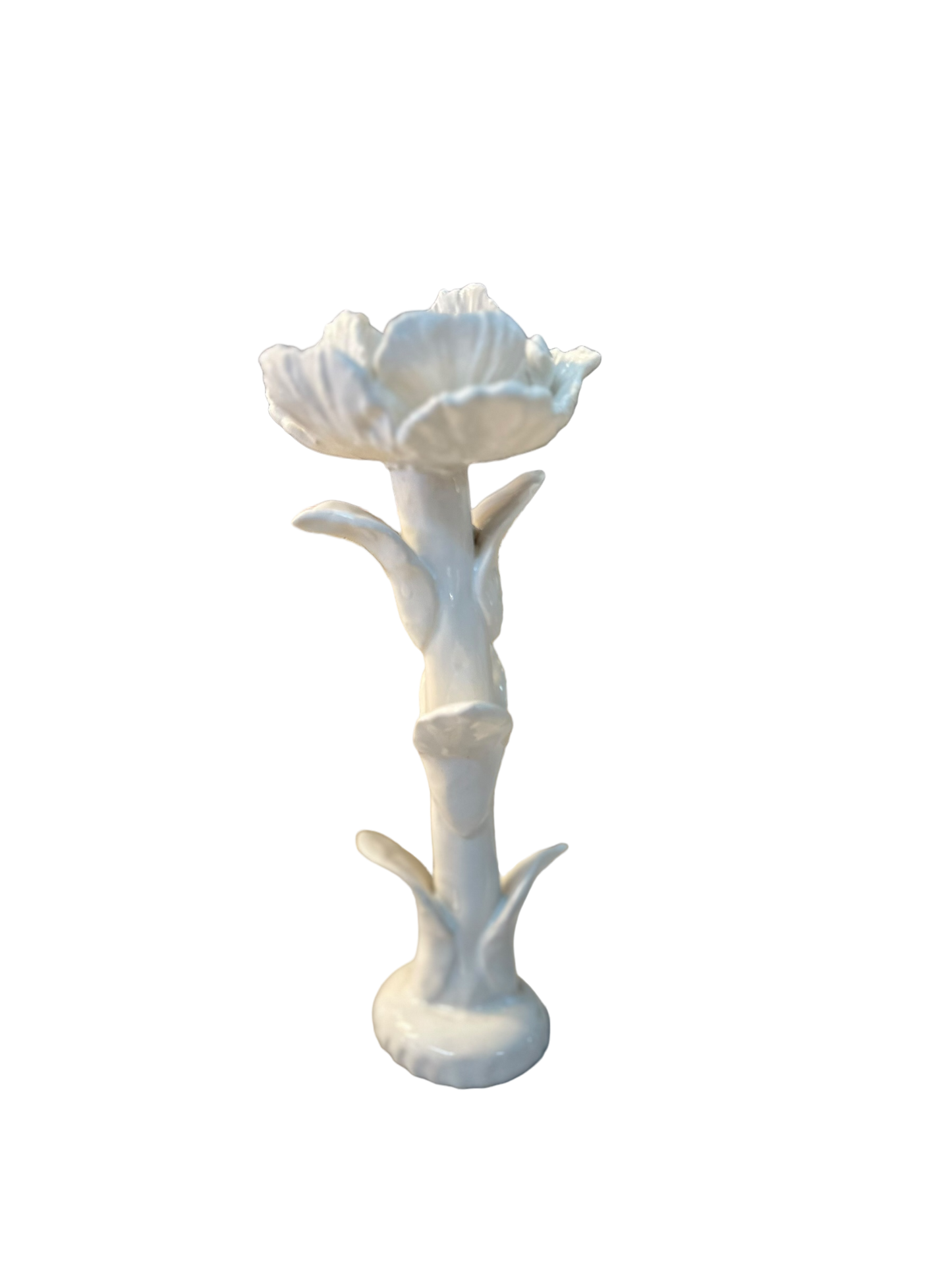 Ceramic Flower Candlesticks