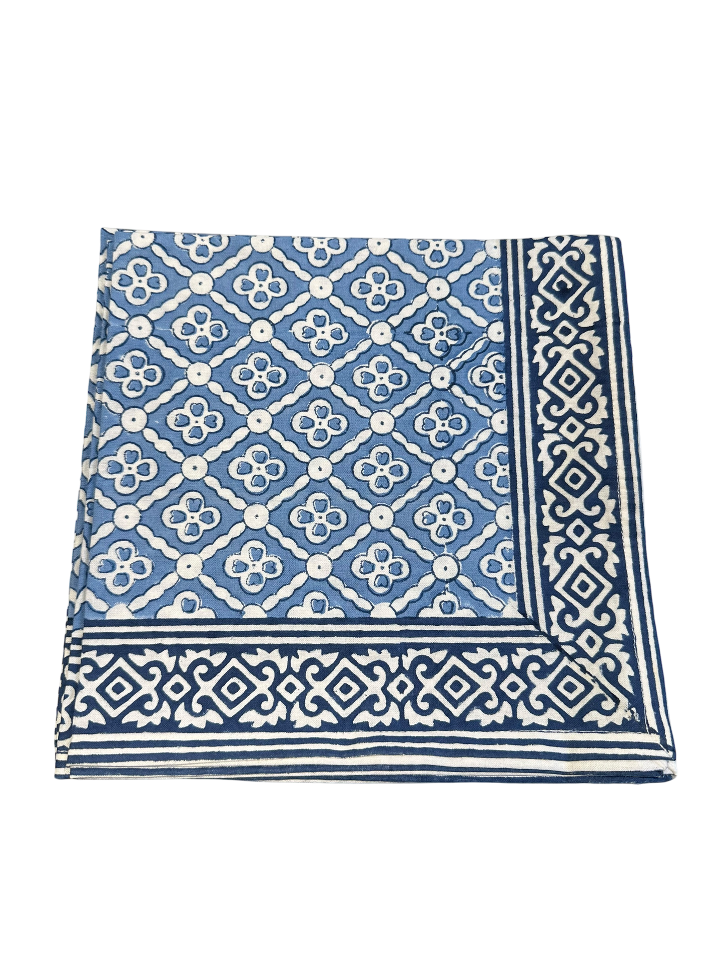 Set of 4 Block Print Napkins