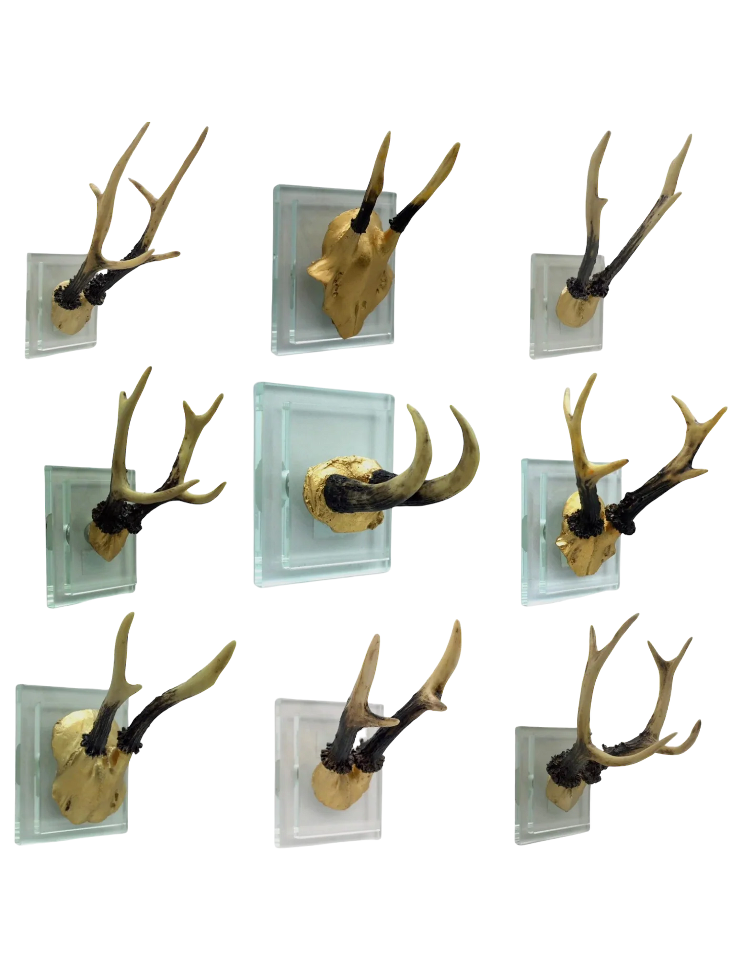 Crystal Wall Mount Antlers