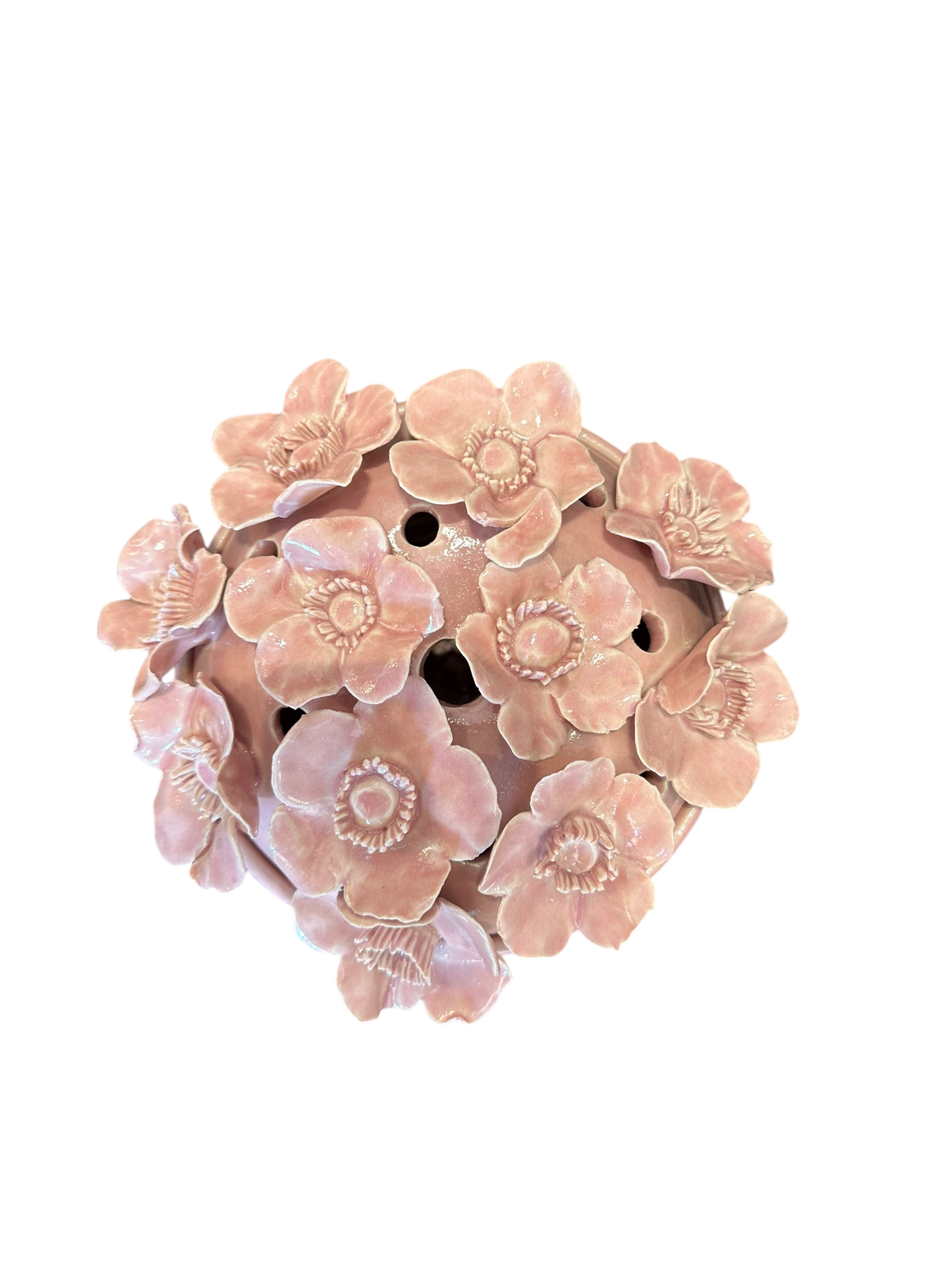 Large Fleurs Bough Pot - Pink