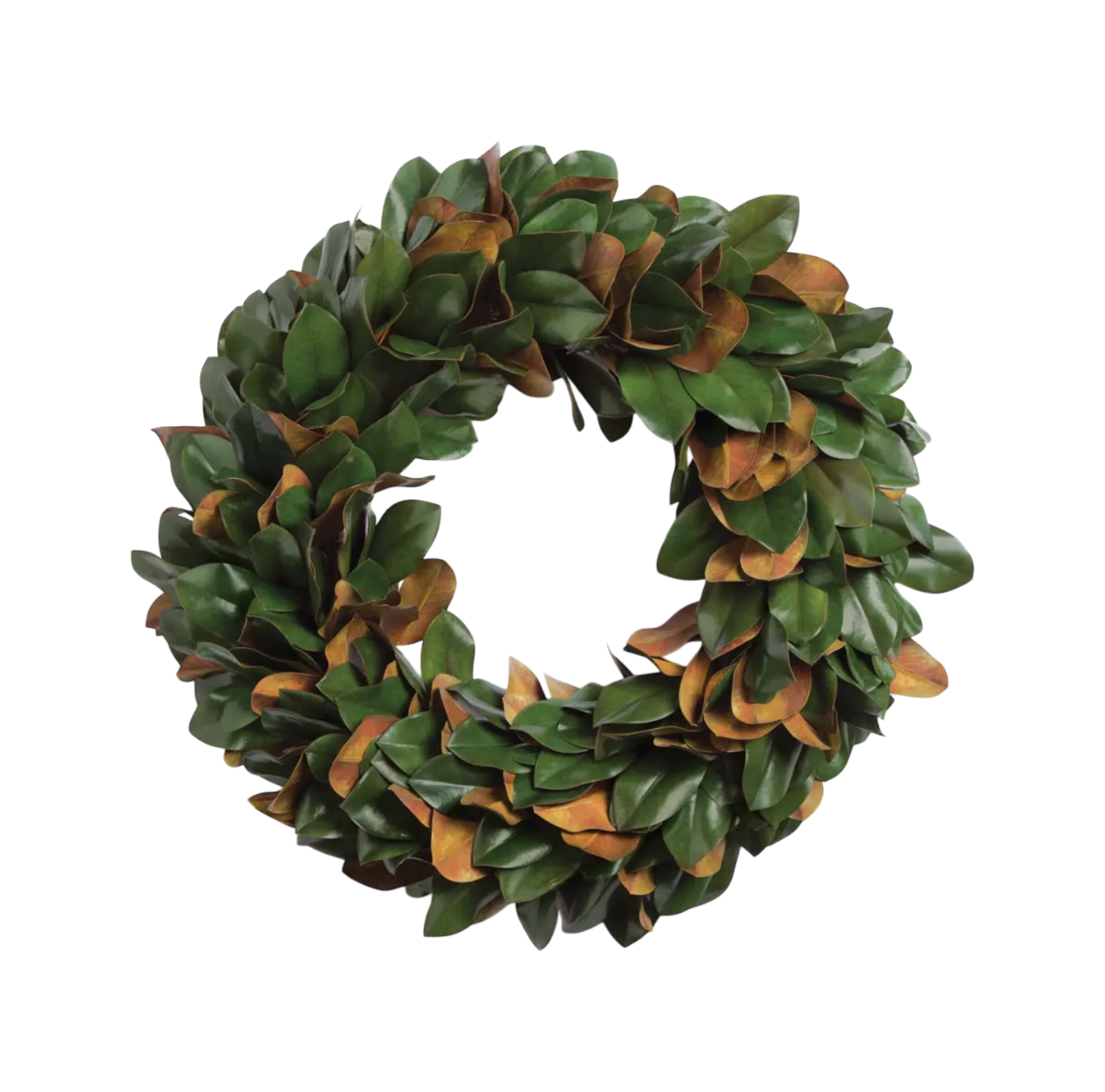 Grand Magnolia Leaf Wreath 30"