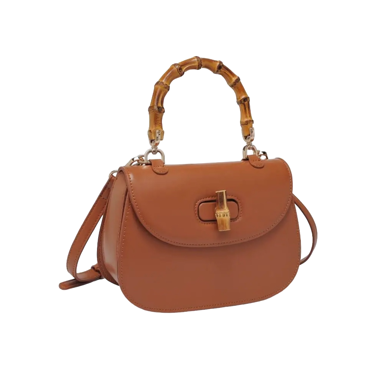 Allison Bamboo Handle Crossbody