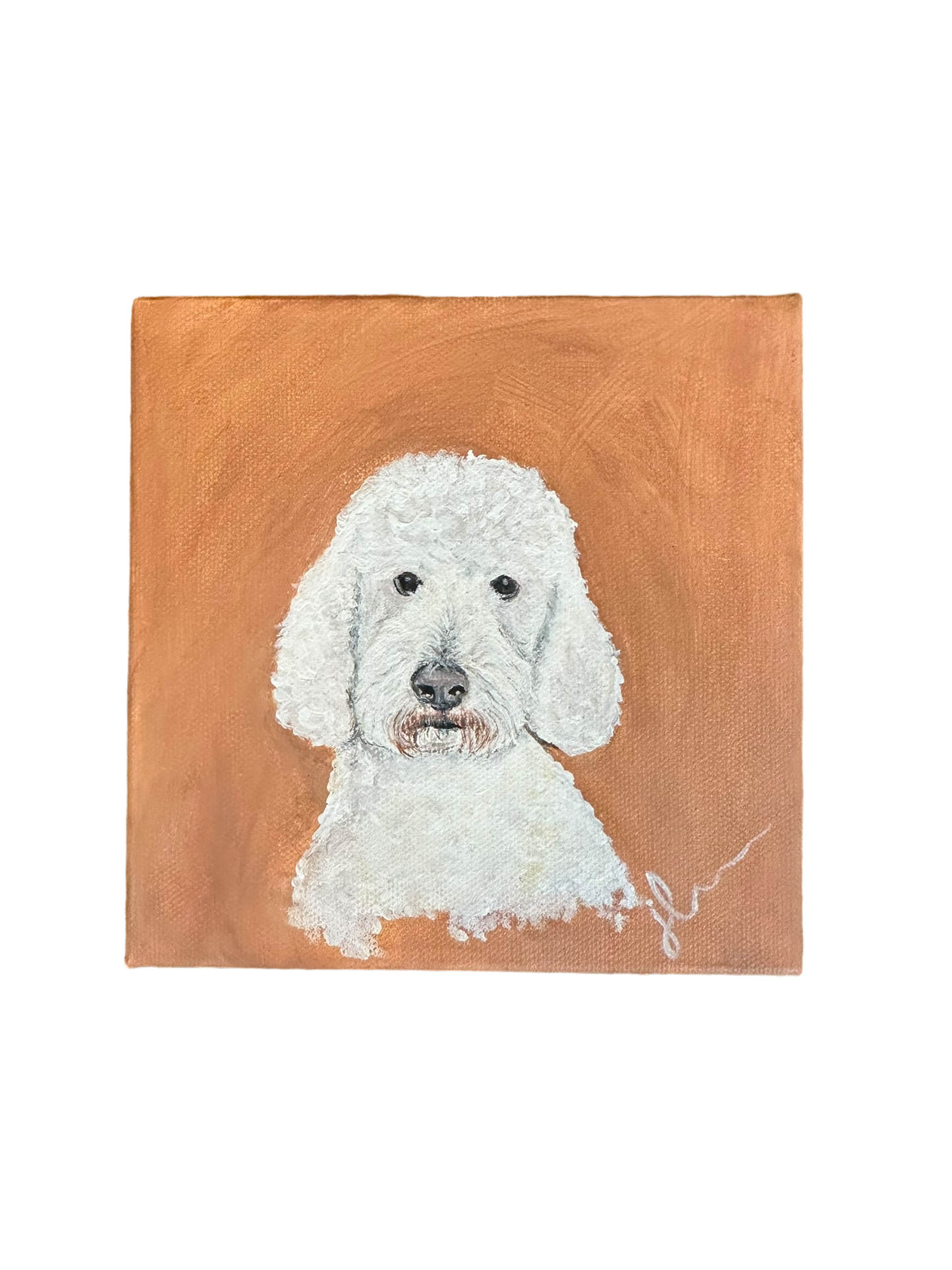 Custom Mini Pet Portrait by Jenn Leverett