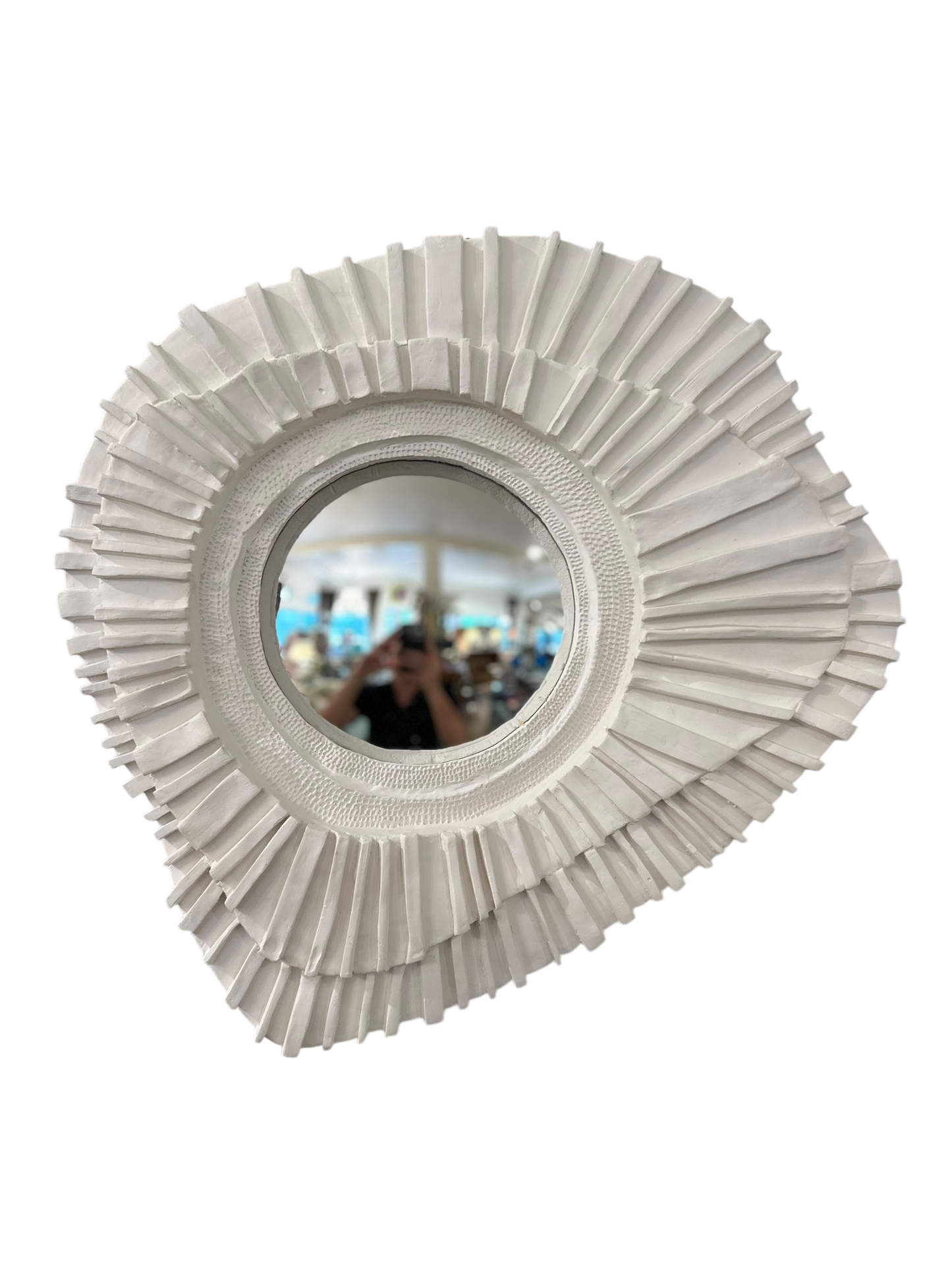 French Plaster Mirror - Asteroide