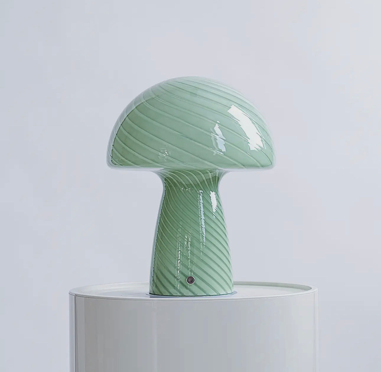 Large Glass Mushroom Lamps