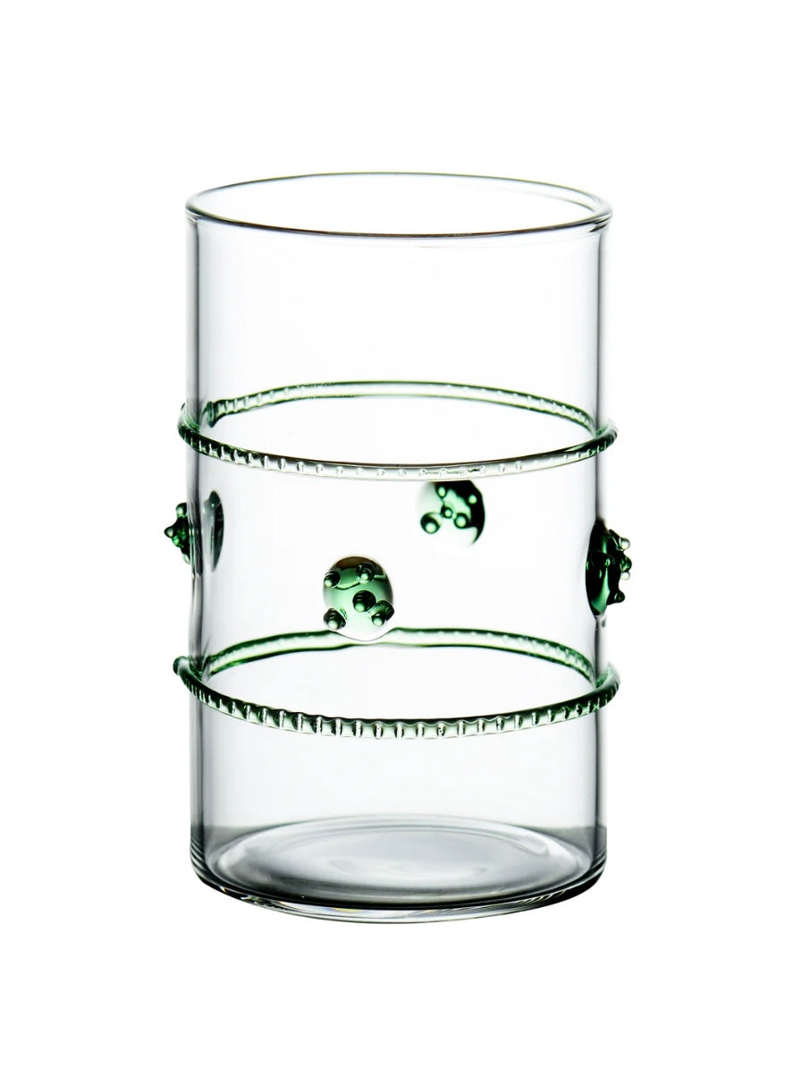 Clear and Green Votive