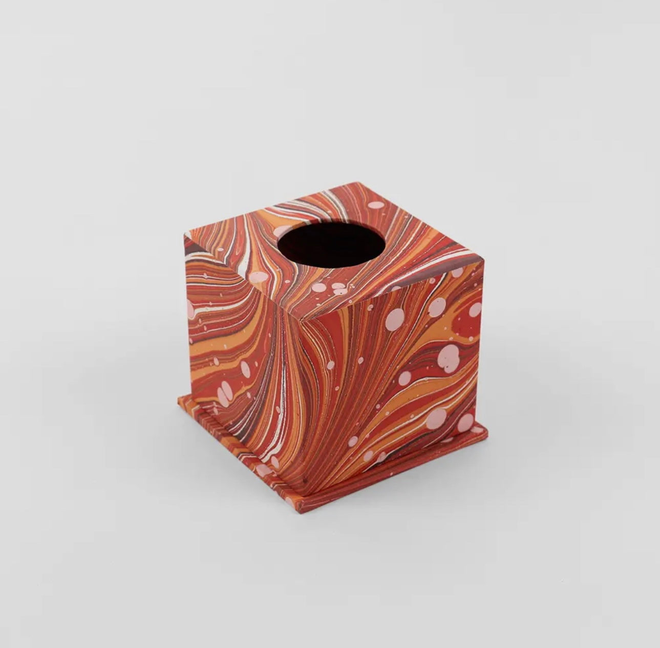 Marbled Paper Tissue Boxes