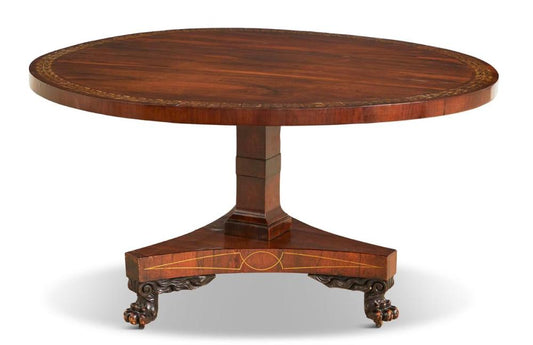 Regency Rosewood Breakfast Table