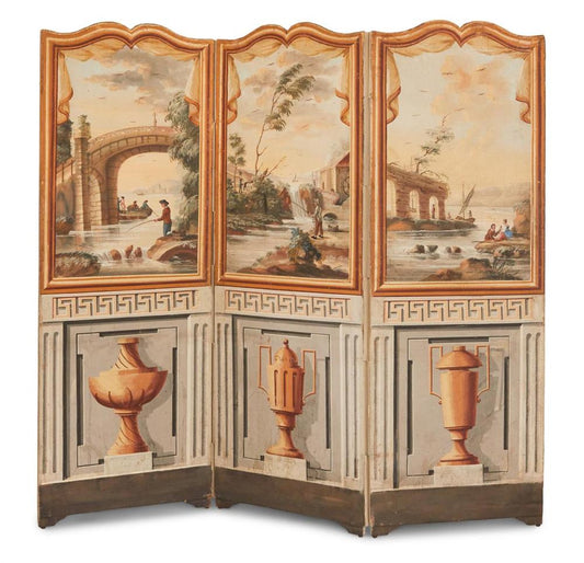 Three-Panel Screen