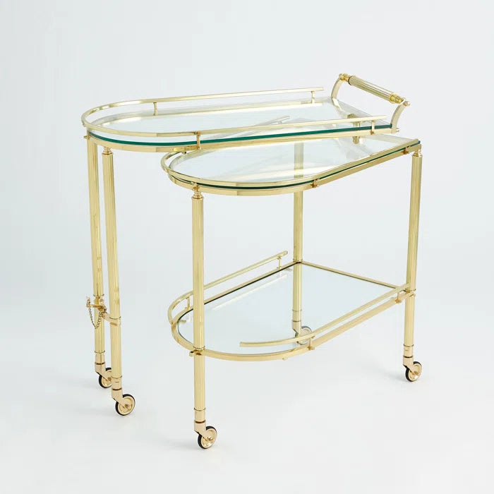 Gallery Folding Bar Cart