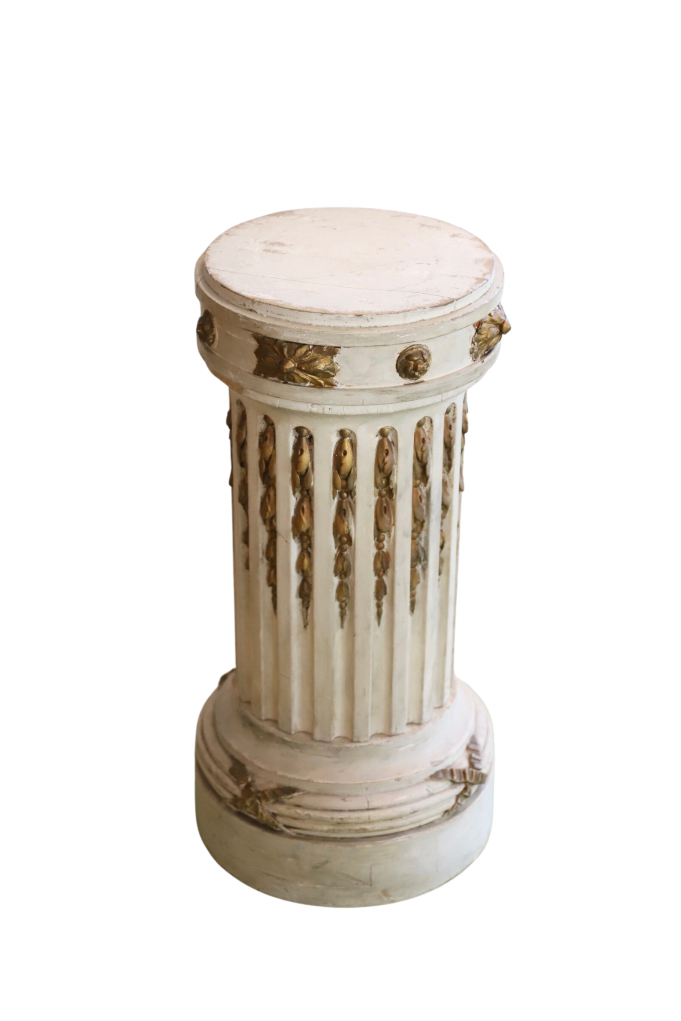 Antique Fluted Pedestal