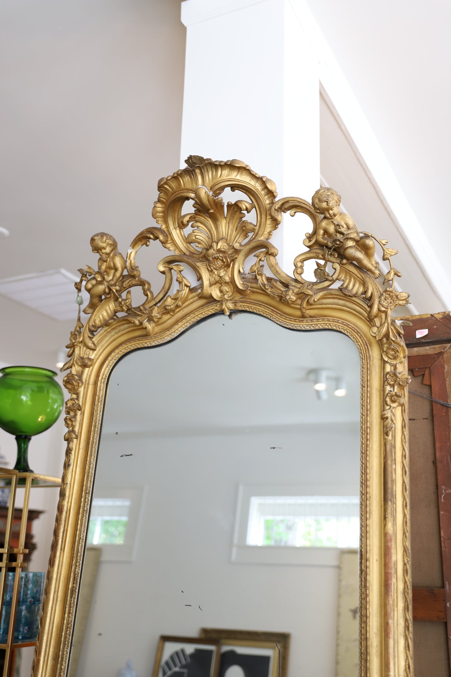 Louis-Philippe Giltwood Pier Mirror