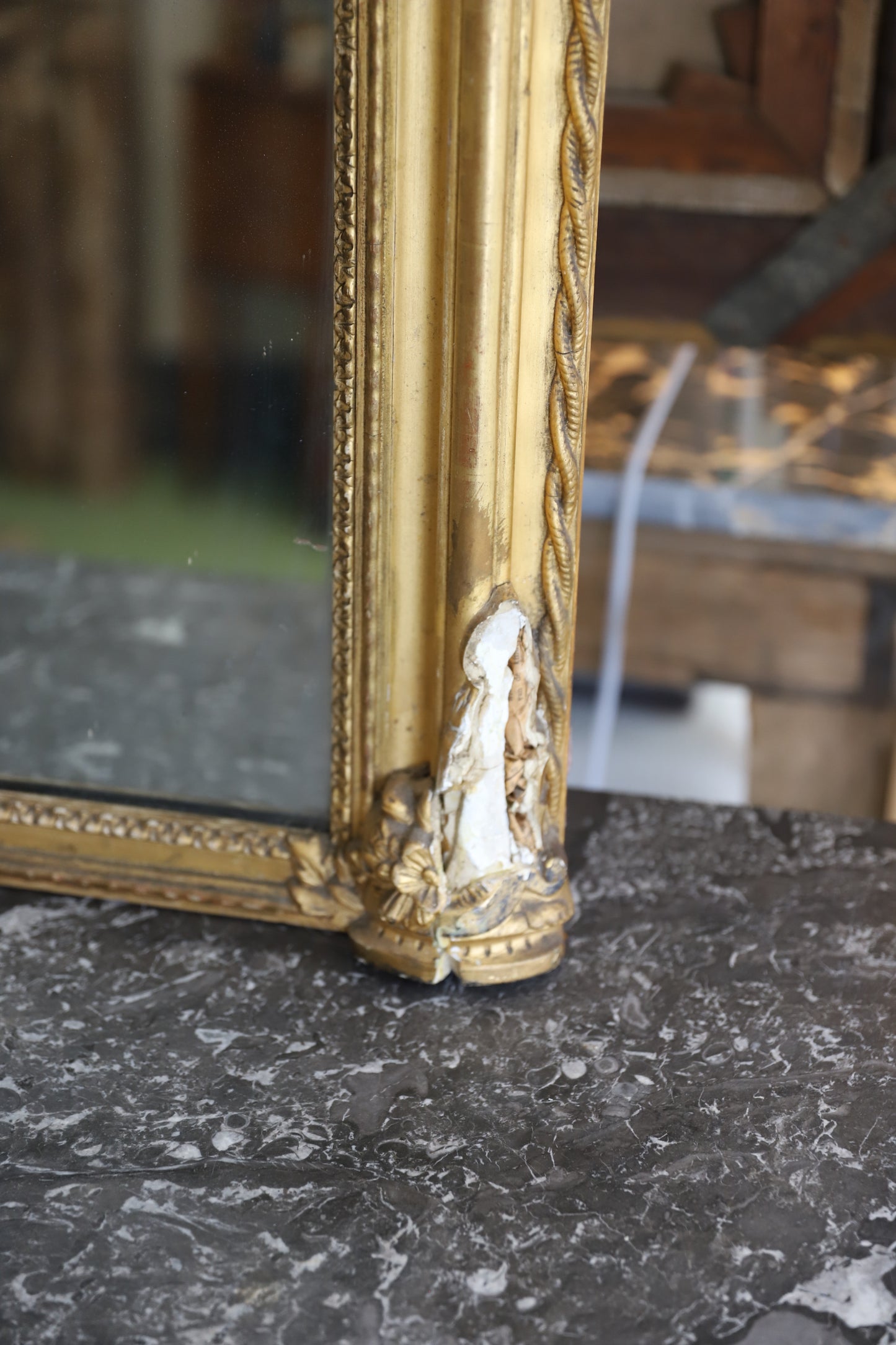 Louis-Philippe Giltwood Pier Mirror