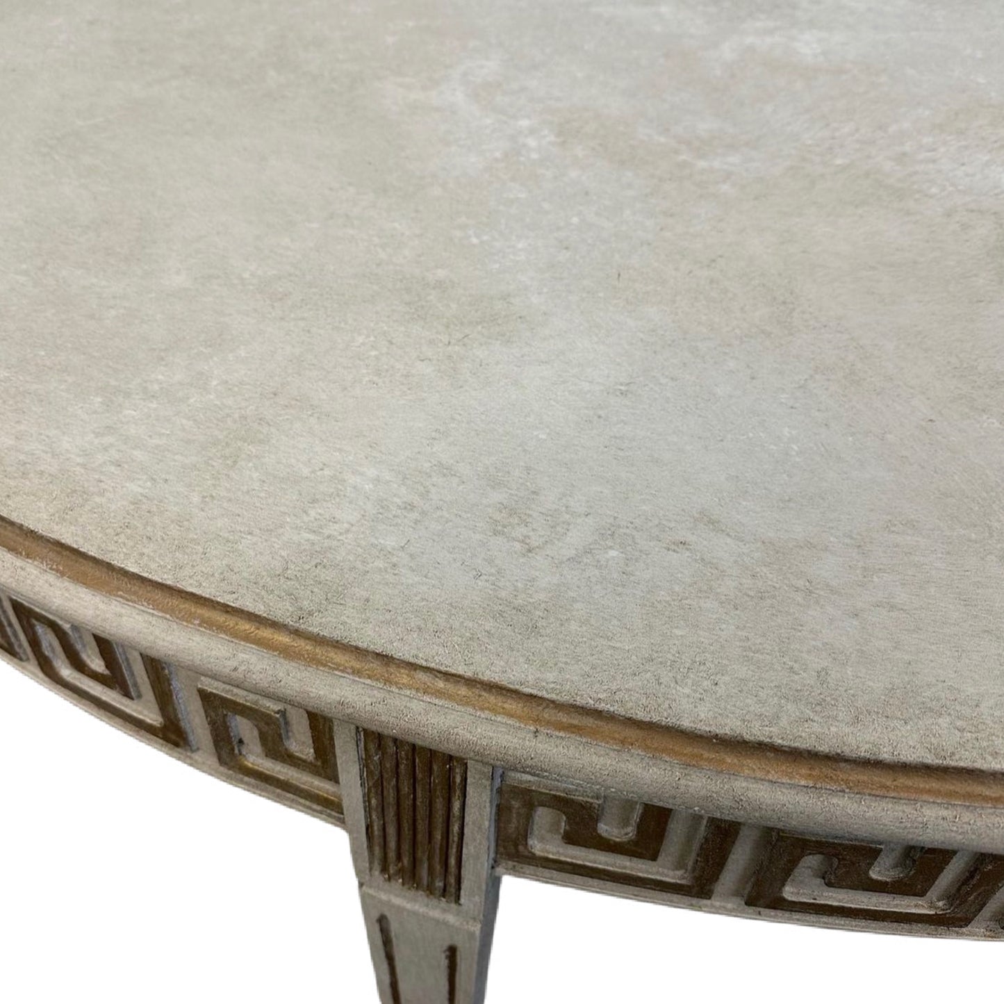 Scandinavian Greek Key Dining Table