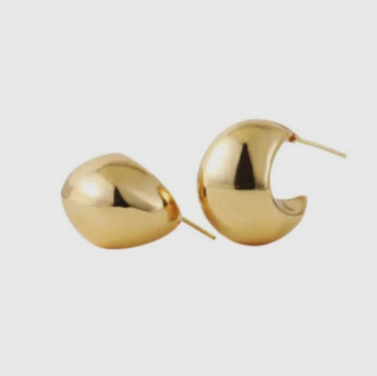 Half Moon Drop Earrings