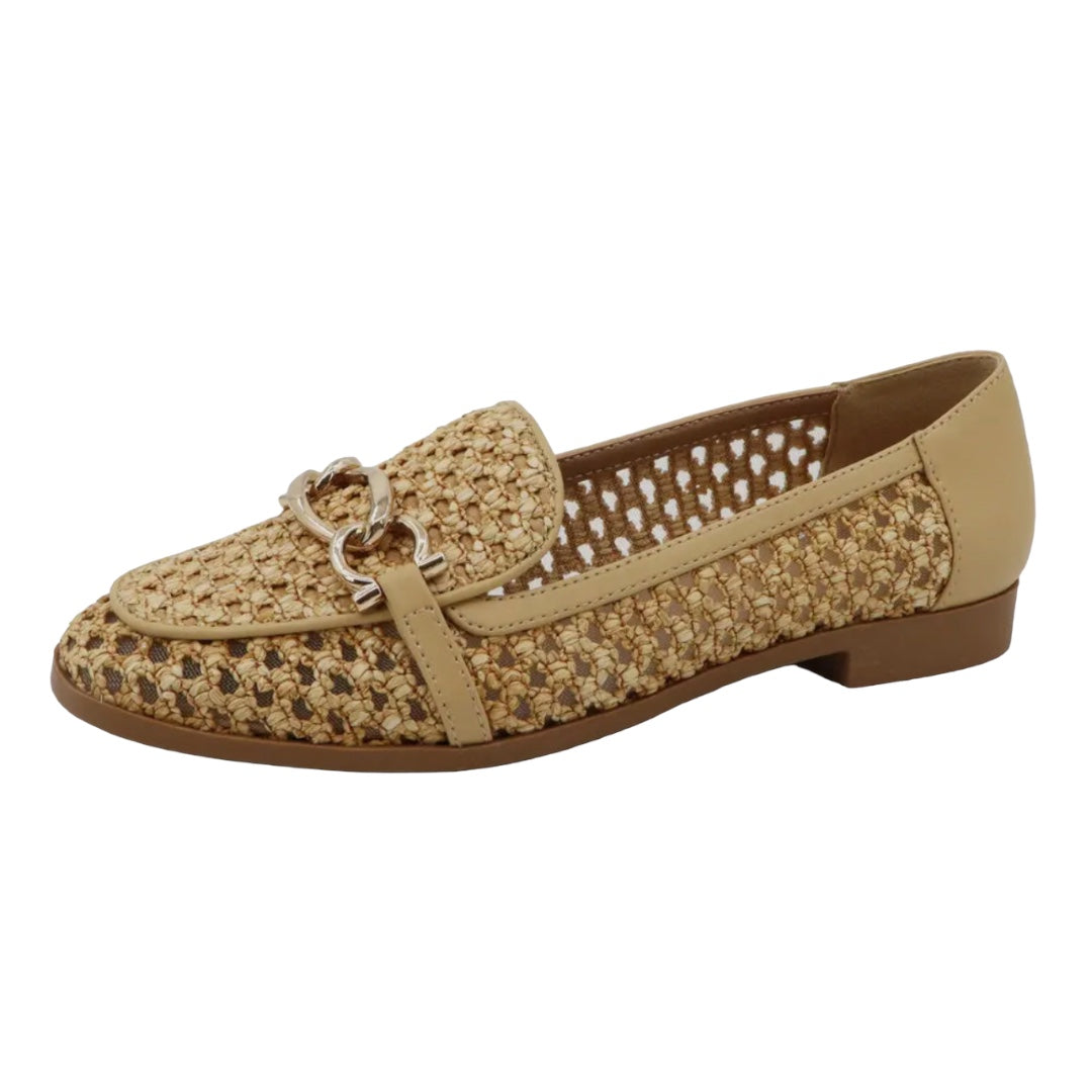 Raffia Loafers