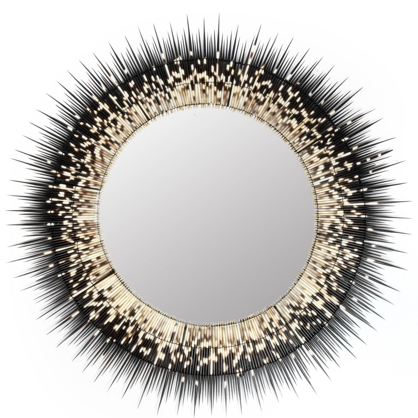 Porcupine Quill Wall Mirror