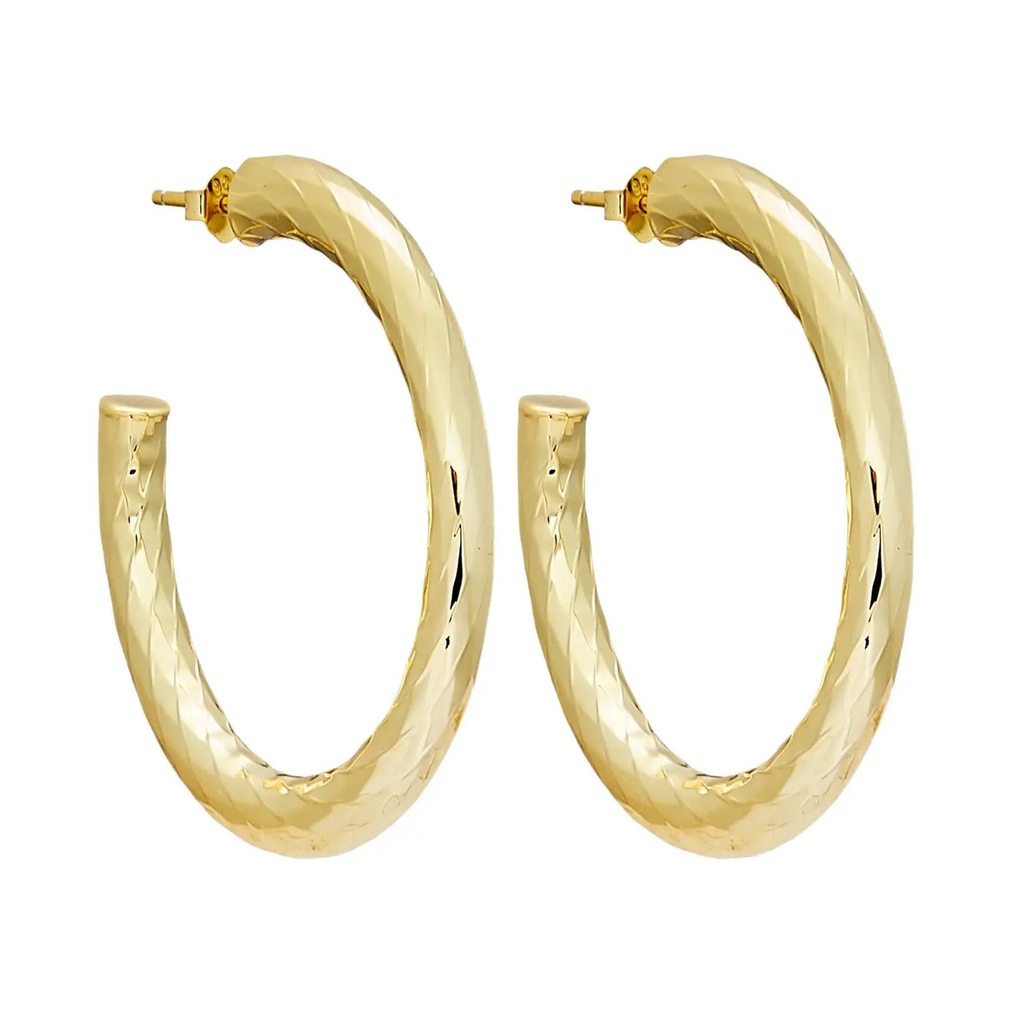 Gold Hoop Earrings