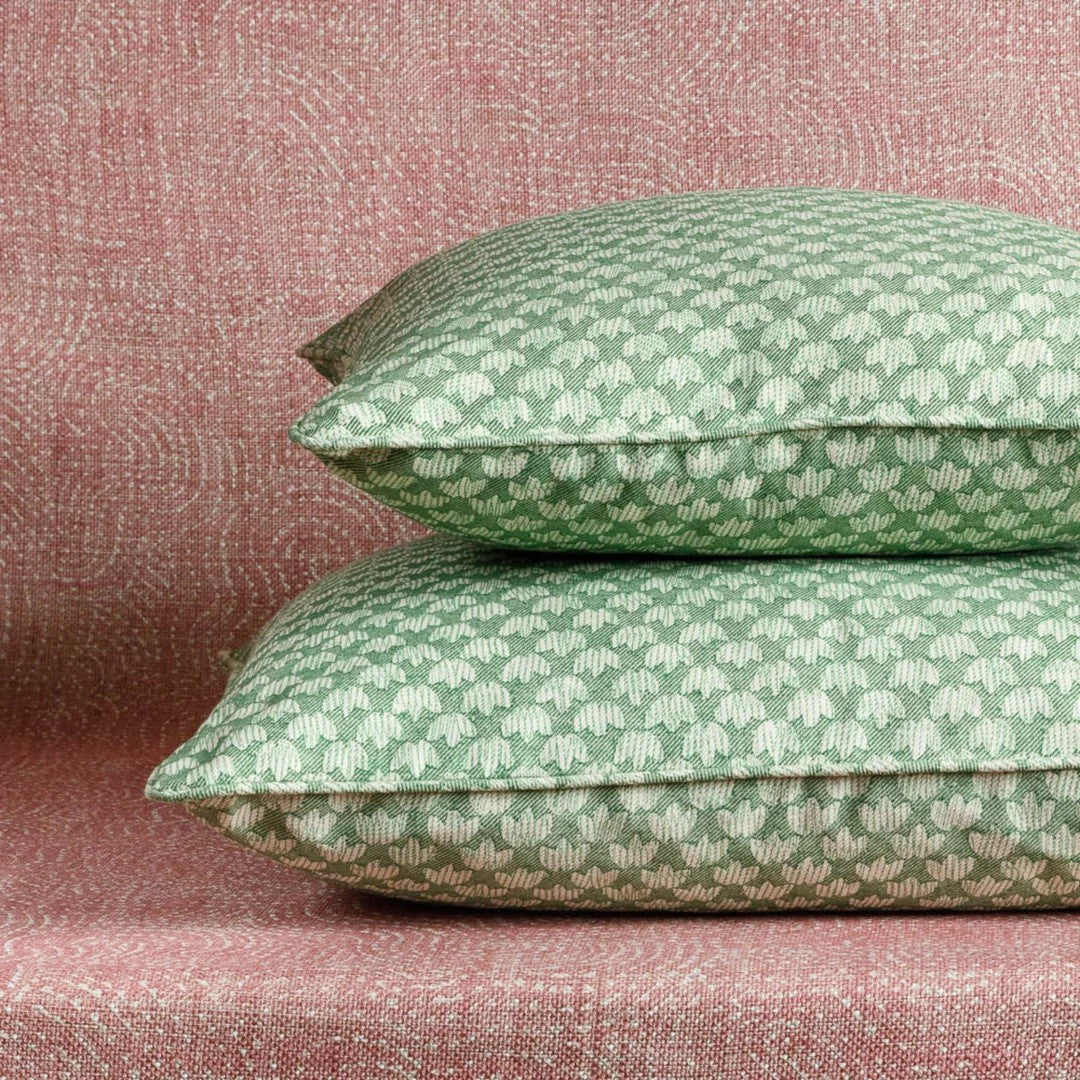 Fermoie Cushion In Green Eythorne